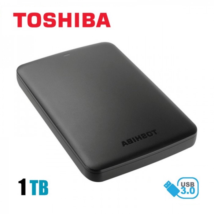 TOSHIBA DISCO DURO EXTERNO 1TB CANVIO BASICS BLACK – Pj Servicios Tec